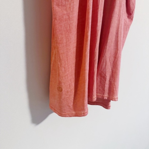 Lululemon - Coral Acid Wash All Tied Up Tank - Picture 5 of 9